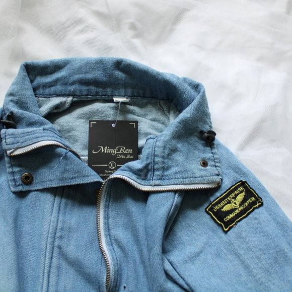 Ming Ren oversized jean jacket - Picture 4 of 5